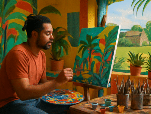 découvrez alex godard, un artiste aux nombreux talents, qui puise son inspiration entre la beauté de la guadeloupe et la richesse du brionnais. son parcours artistique unique fusionne cultures et styles, offrant une expérience créative inégalée.