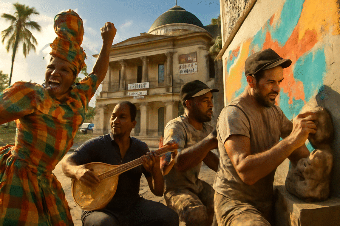 découvrez comment des artistes guadeloupéens unissent leurs forces pour préserver un centre culturel en péril. leur engagement passionné met en lumière l'importance de la culture locale et les défis auxquels elle fait face. ensemble, ils œuvrent pour garantir un avenir riche en créativité et en patrimoine.