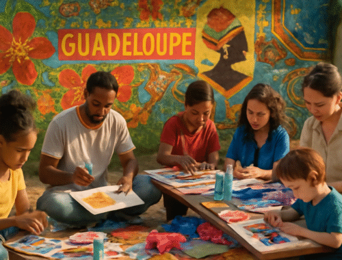 participez à des ateliers créatifs uniques autour du mur de guadeloupe, animés par l'artiste steek. une expérience immersive pour explorer votre créativité tout en découvrant les richesses culturelles de la région.