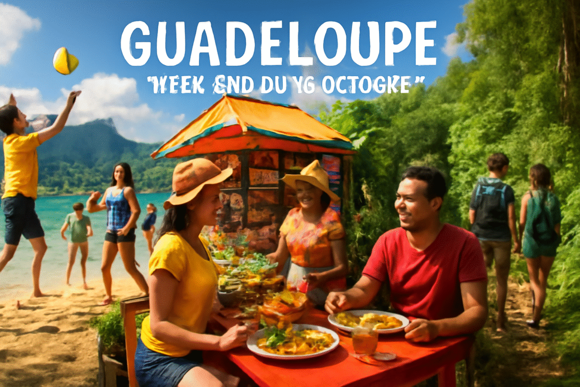planifiez votre week-end du 18 octobre en guadeloupe avec nos suggestions d'activités passionnantes. explorez des plages paradisiaques, des randonnées en pleine nature et des événements culturels uniques. profitez pleinement de votre séjour dans ce magnifique archipel !