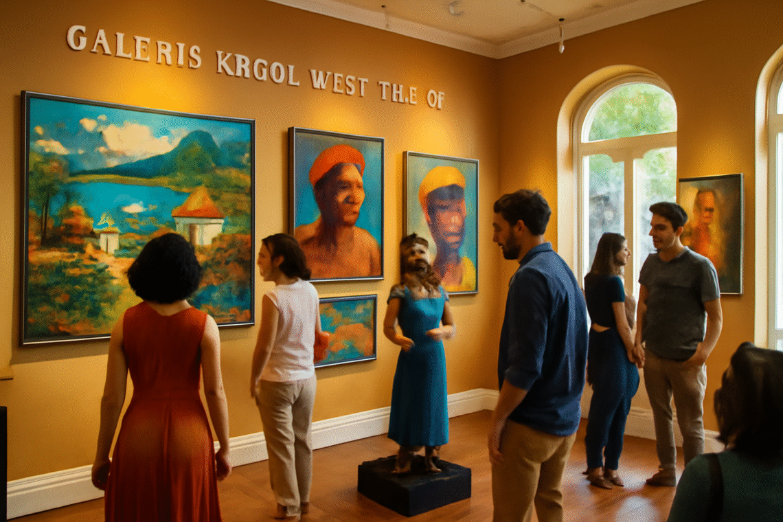 découvrez l'univers fascinant d'émi gutiérrez à la galerie kreol west indies. un voyage artistique unique qui allie culture caribéenne et créativité contemporaine, offrant une immersion dans des œuvres vibrantes et inspirantes. ne manquez pas cette expérience exceptionnelle!