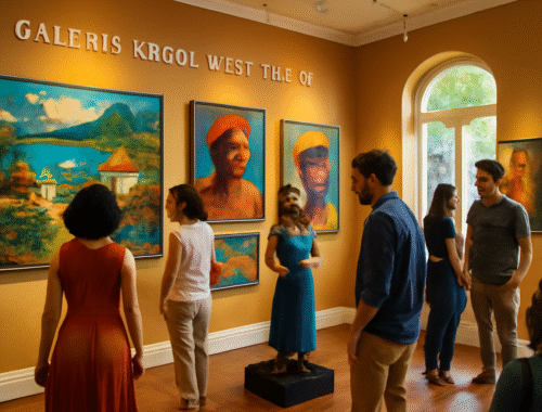 découvrez l'univers fascinant d'émi gutiérrez à la galerie kreol west indies. un voyage artistique unique qui allie culture caribéenne et créativité contemporaine, offrant une immersion dans des œuvres vibrantes et inspirantes. ne manquez pas cette expérience exceptionnelle!