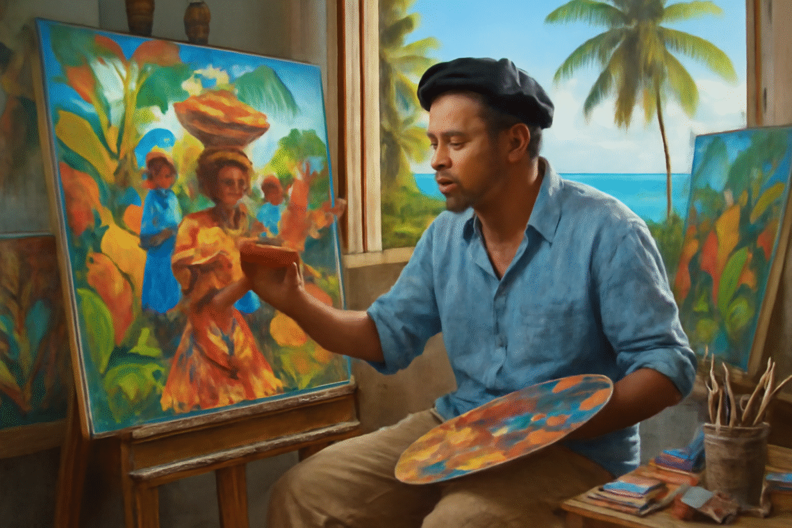 découvrez guillon lethière, un artiste talentueux originaire de guadeloupe, dont les œuvres reflètent la richesse culturelle et l'héritage de son île. plongez dans son univers créatif et laissez-vous inspirer par son parcours unique.