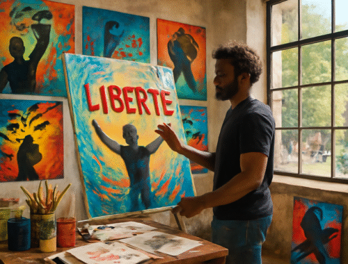 explorez l'univers de kenny dunkan, un artiste engagé qui utilise son art pour revendiquer la véritable liberté. plongez dans ses créations inspirantes et découvrez comment il aborde des thèmes de justice sociale et d'émancipation à travers sa passion artistique.