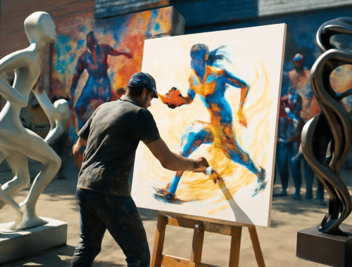 découvrez comment le sport inspire les artistes contemporains à travers des créations innovantes et captivantes. plongez dans l'univers où l'énergie du sport se mêle à la créativité, redéfinissant ainsi les frontières de l'art moderne.