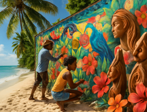 découvrez arts en transit, un projet immersif qui vous plonge au cœur de la guadeloupe à travers ses richesses artistiques. explorez la culture locale, vivez des performances uniques et laissez-vous inspirer par la beauté des créations authentiques des artistes locaux.