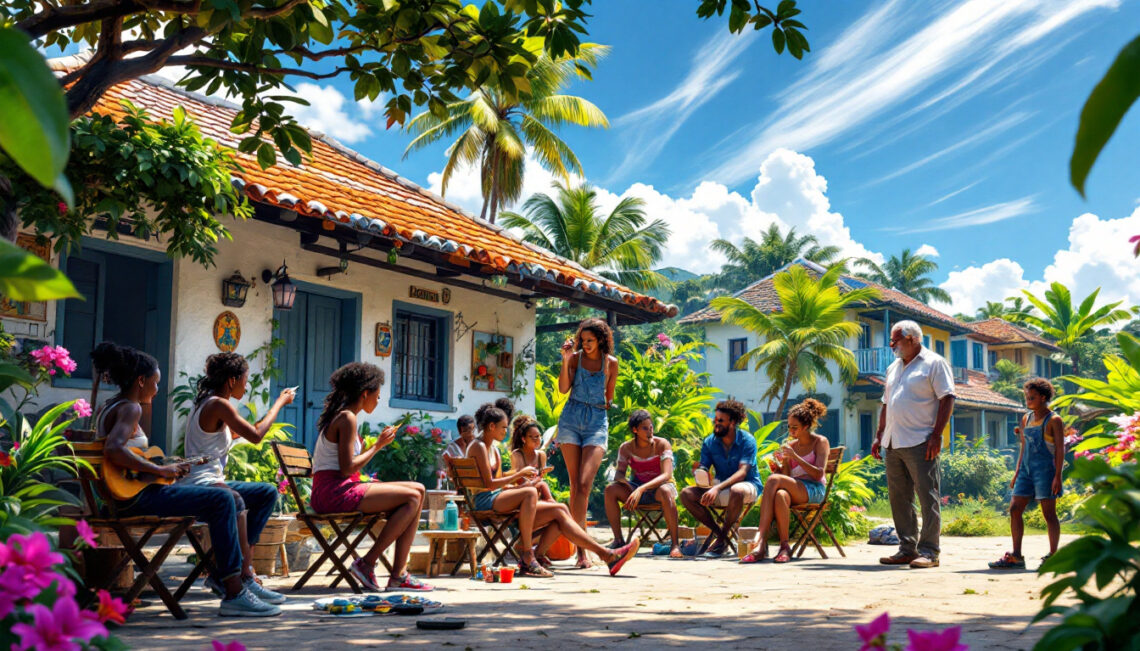 découvrez comment le projet correspon'danse favorise l'accès à l'éducation artistique et culturelle des jeunes en milieu rural à la désirade, en guadeloupe, à travers des ateliers innovants et des échanges inspirants.