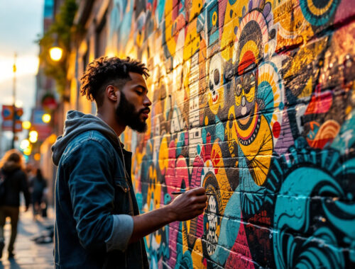 découvrez shuck one, artiste graffeur engagé, qui prône l’importance de connaître sa propre histoire pour mieux dialoguer avec les autres. plongez dans son univers artistique où culture et partage sont au cœur du message.