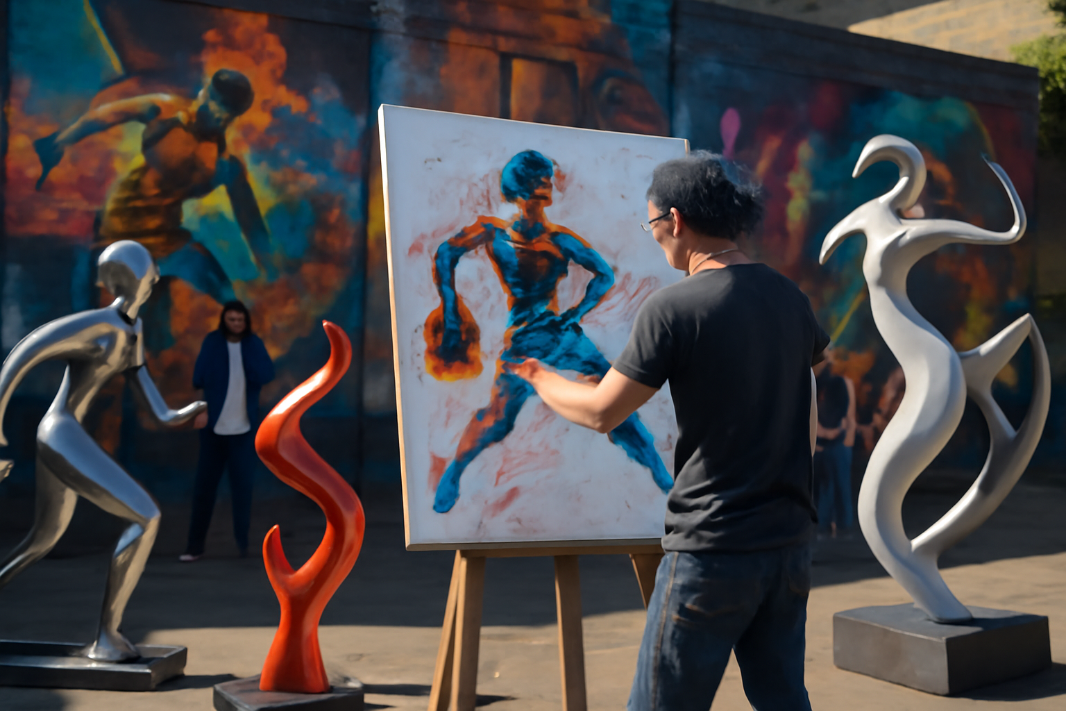 découvrez comment le sport inspire et façonne la création artistique contemporaine, explorant les interactions entre athlétisme et expression artistique à travers divers médias. plongez dans un univers où la performance sportive devient une source d'innovation et de créativité.