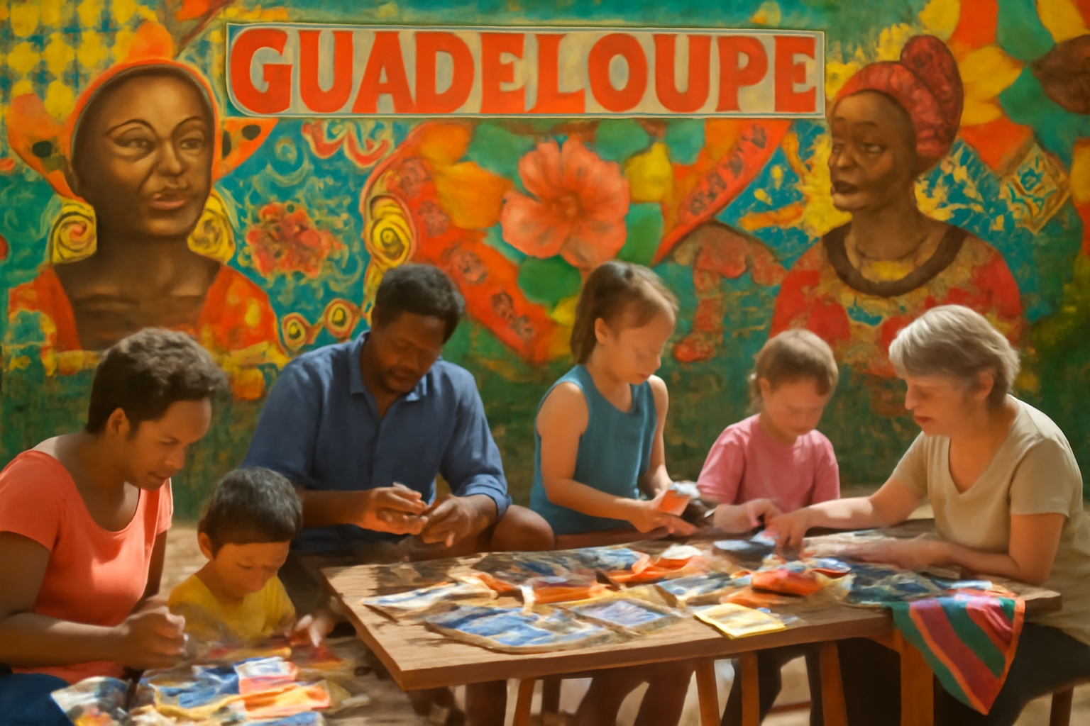 participez à des ateliers créatifs uniques autour du mur de guadeloupe, animés par l'artiste steek. explorez votre créativité tout en vous immergeant dans la culture locale, dans une ambiance inspirante et conviviale.