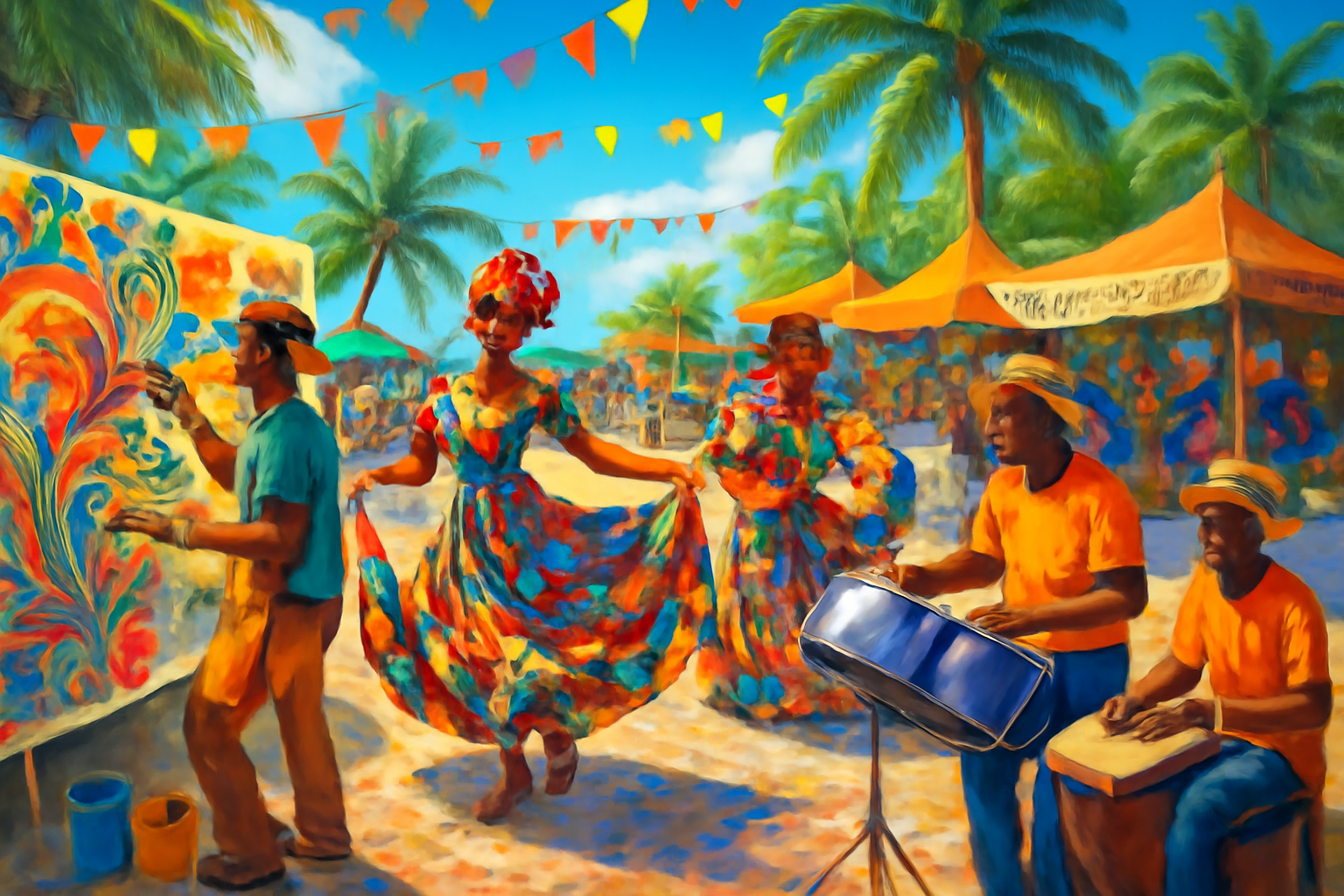 participez au festival des arts de la caraïbe (carifesta) en août à la barbade, une célébration vibrant de culture, de musique, de danse et d'art, mettant en avant les talents caribéens dans un cadre enchanteur. ne manquez pas cette expérience unique qui révèle la richesse et la diversité des îles de la caraïbe.
