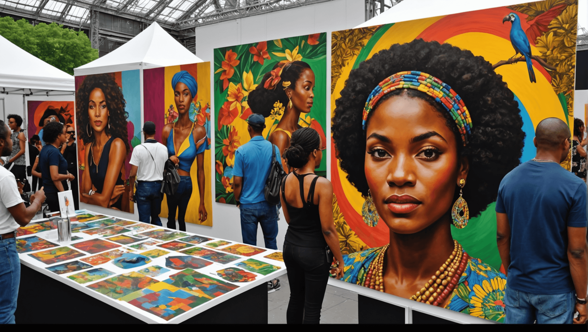 découvrez comment des artistes talentueux des antilles illuminent la foire d'art contemporain de paris, mettant en avant leur créativité unique et leur riche culture.